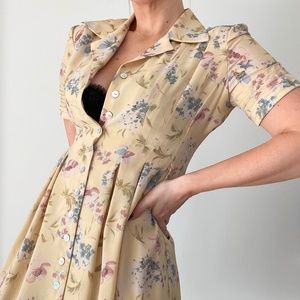 Yellow Floral Sundress